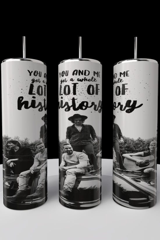 One Direction You & Me Got a lot Of History 20oz Tumbler