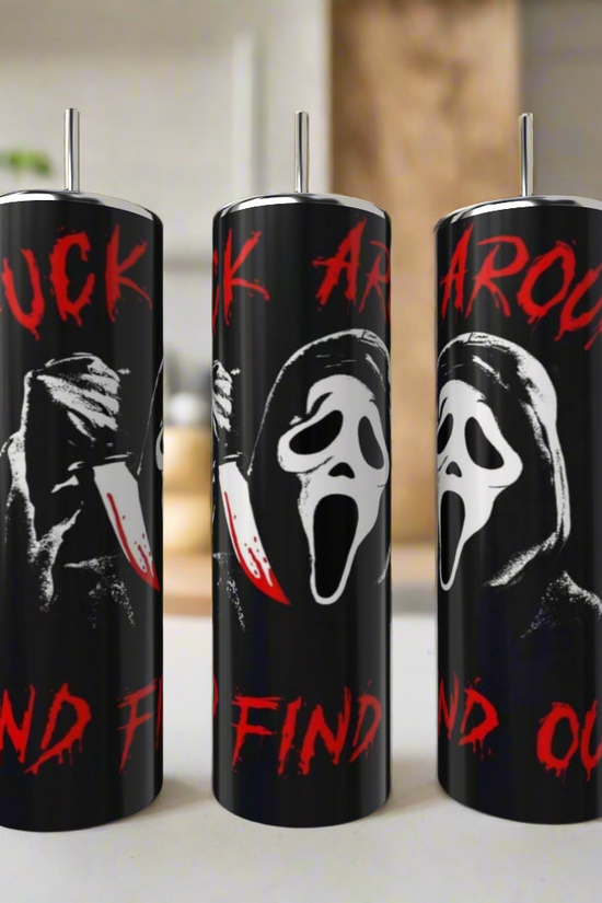 Ghostface FAFO 20oz Tumbler