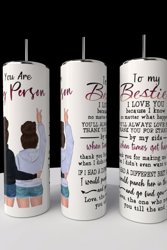 Your My Person | Best Friend 20oz Tumbler