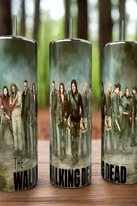 The Walking Dead 20oz Skinny Tumbler