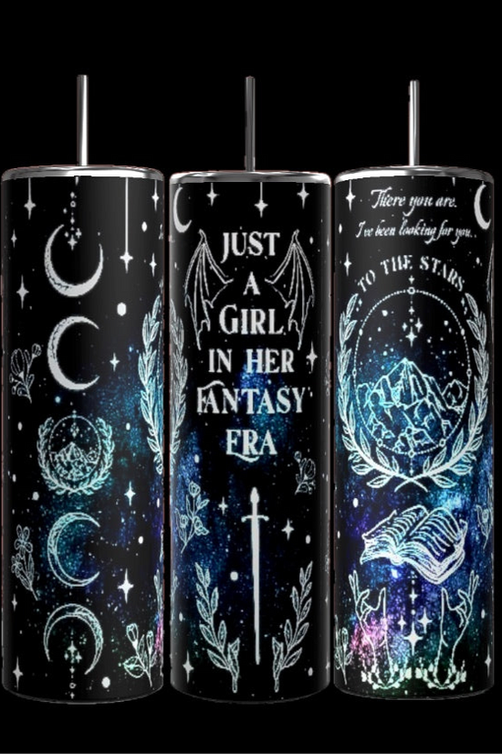 Just a Girl in my Fantasy Era 20oz Tumbler