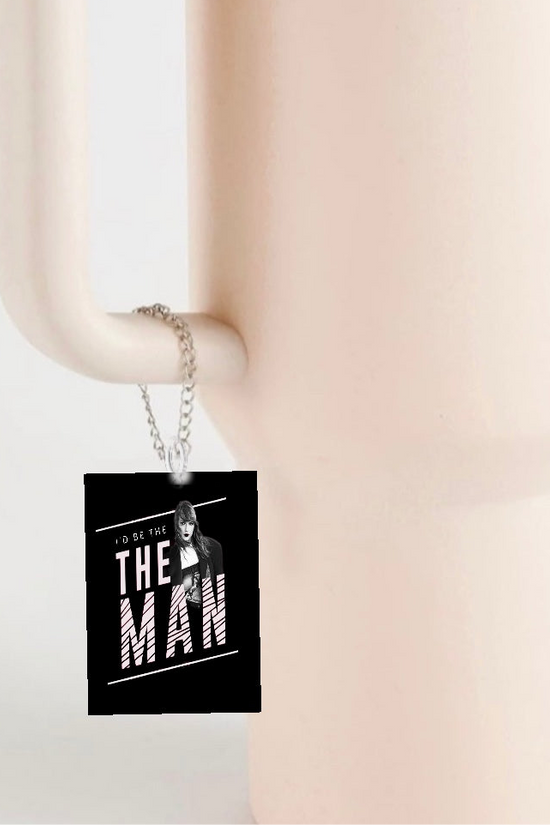 Taylor Swift The Man Charm Dangle | Cup Accessory
