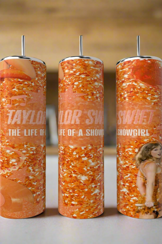 The life of a Showgirl Aesthetic Taylor Swift 20oz Tumbler