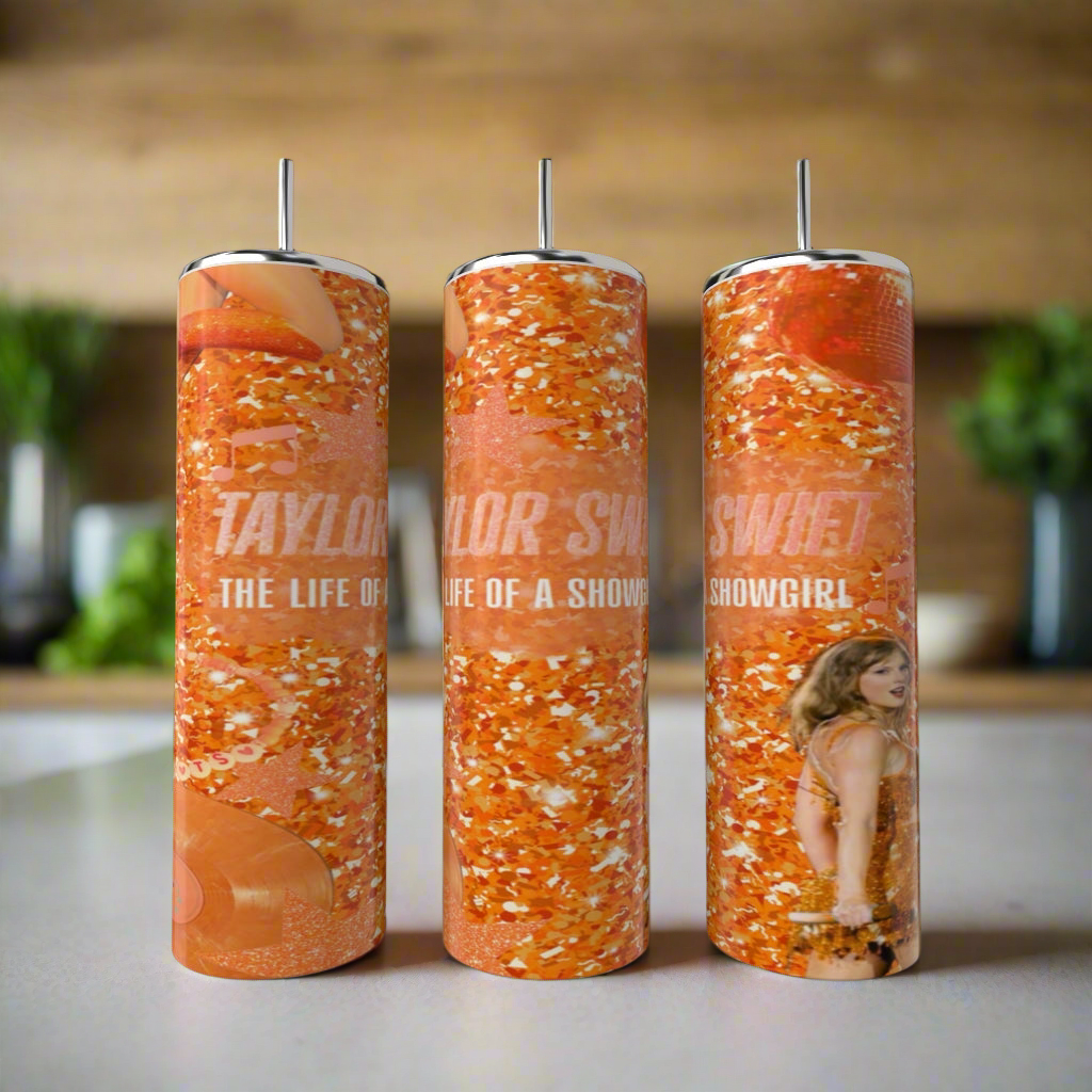 The life of a Showgirl Aesthetic Taylor Swift 20oz Tumbler