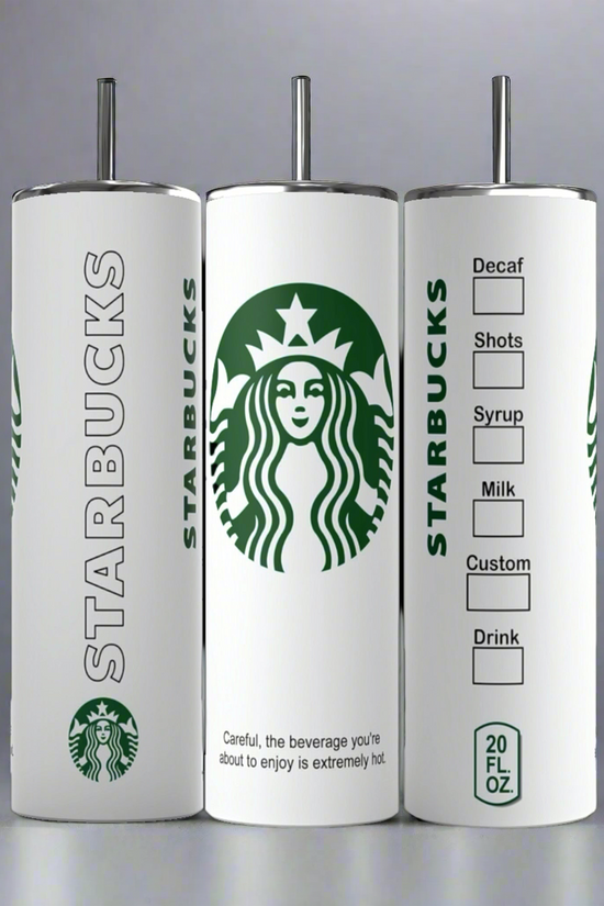 Starbucks Hot Cup 20 ounce skinny tumblers