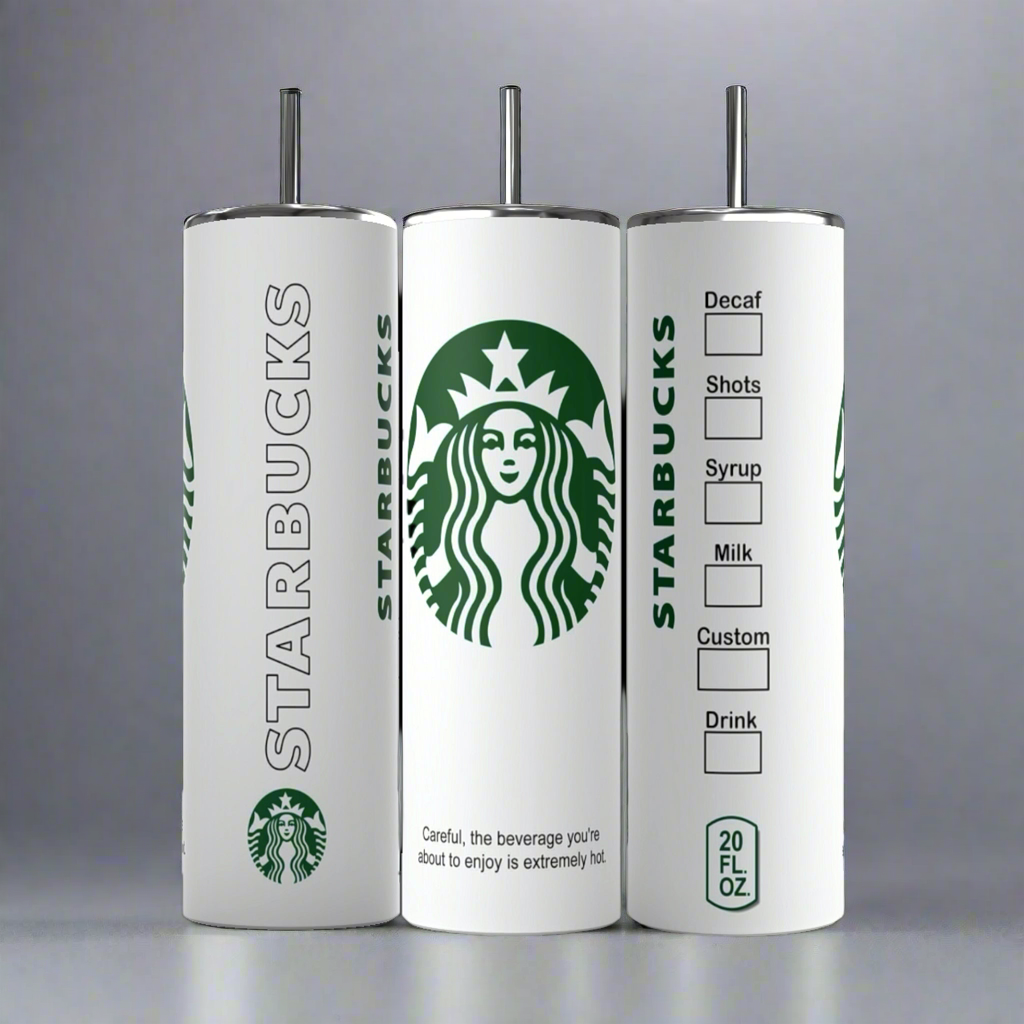 Starbucks Hot Cup 20 ounce skinny tumblers