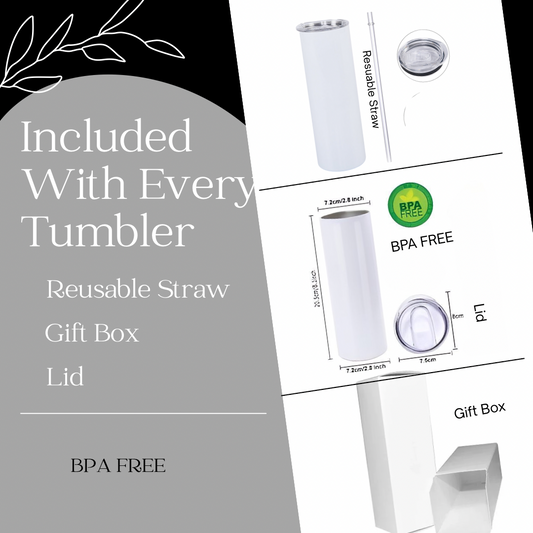 Dilly Parton 20oz Skinny Tumbler