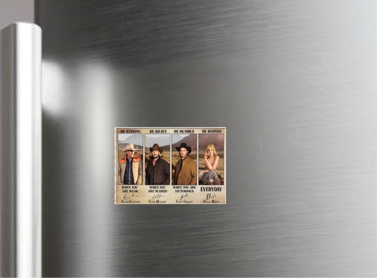 Yellowstone Fridge Magnet