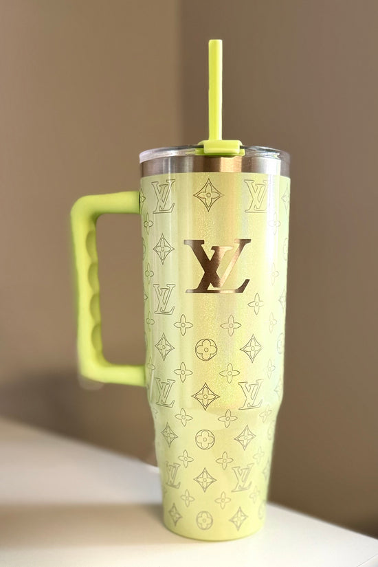 LV Engraved Shimmer Tumbler