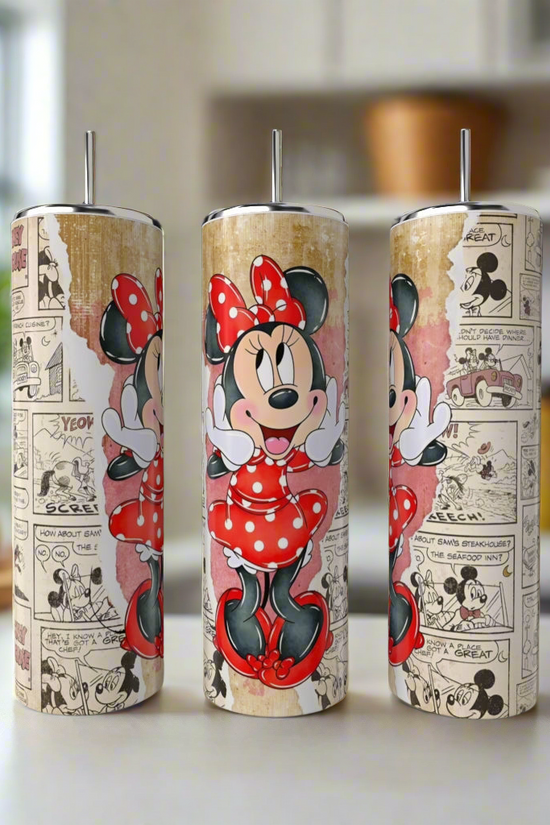 Minnie Mouse 20oz Skinny Tumbler