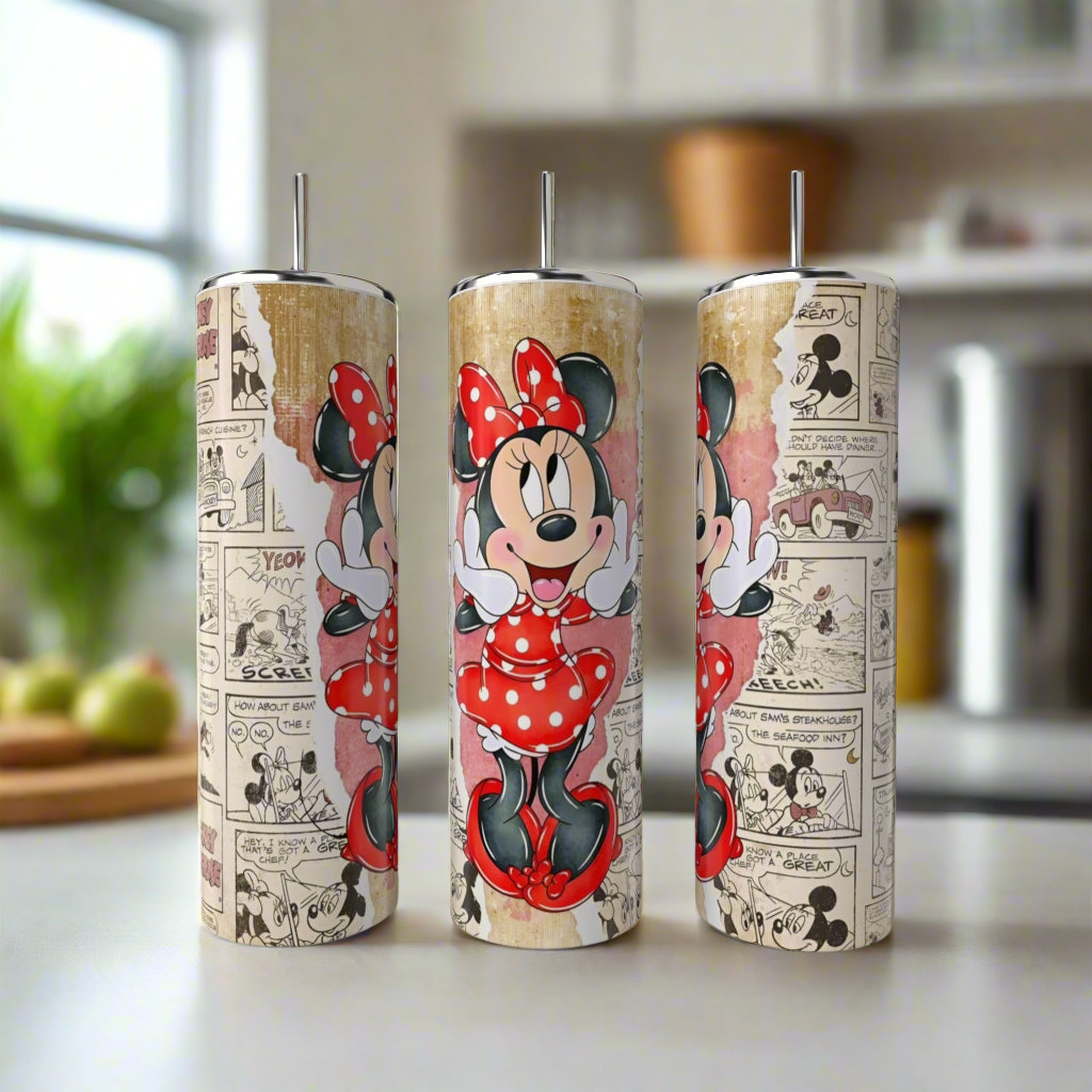Minnie Mouse 20oz Skinny Tumbler