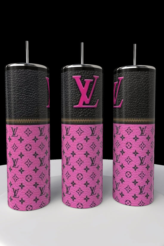 LV Dark Zipper 20oz Tumbler