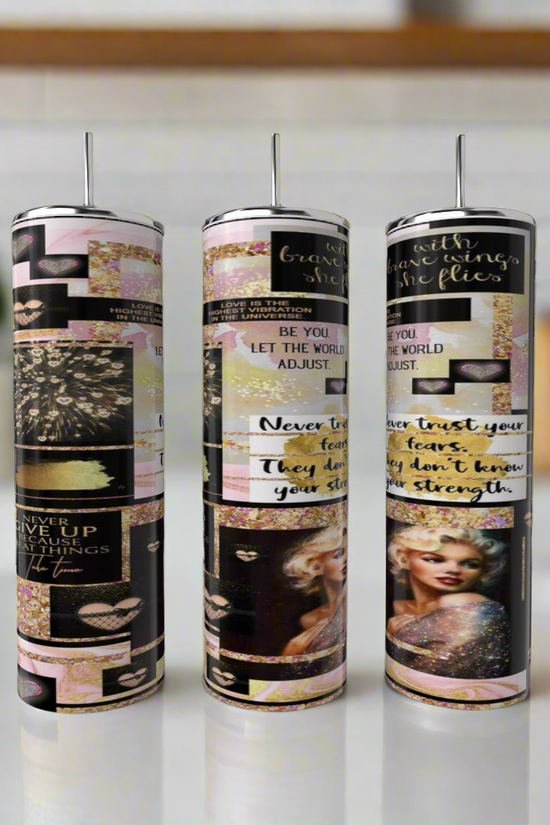 Strong Woman | Inspirational | 20oz Skinny Tumbler