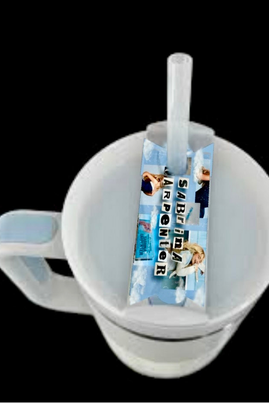 Sabrina Carpenter Expresso Collage Stanley Lid Topper