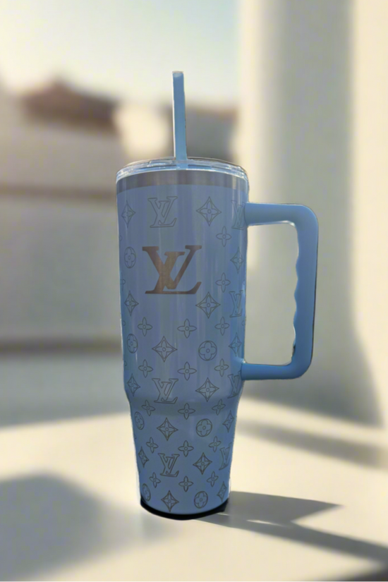 LV Engraved Shimmer Tumbler