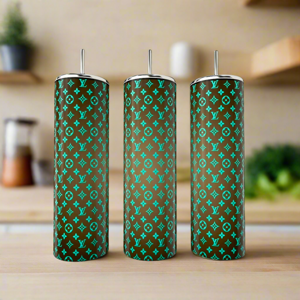 LV Ombre 20oz Skinny Tumbler