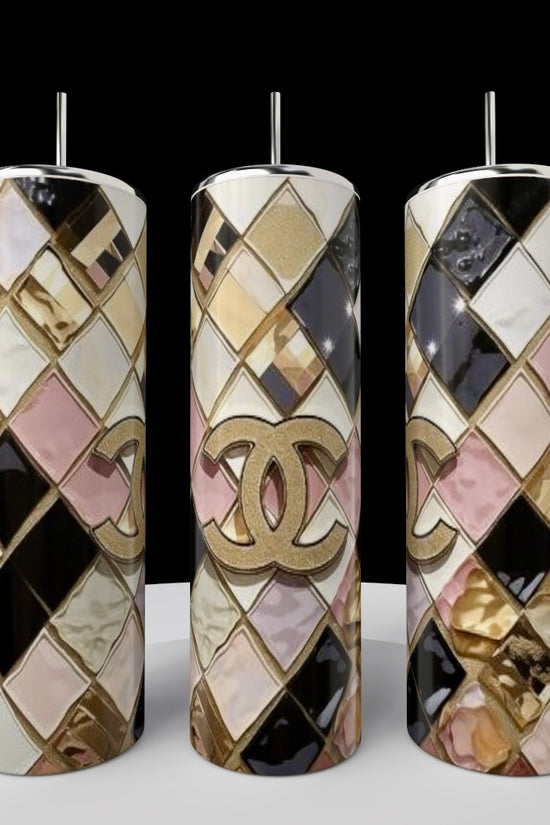 Chanel Geo 20oz Skinny Tumbler