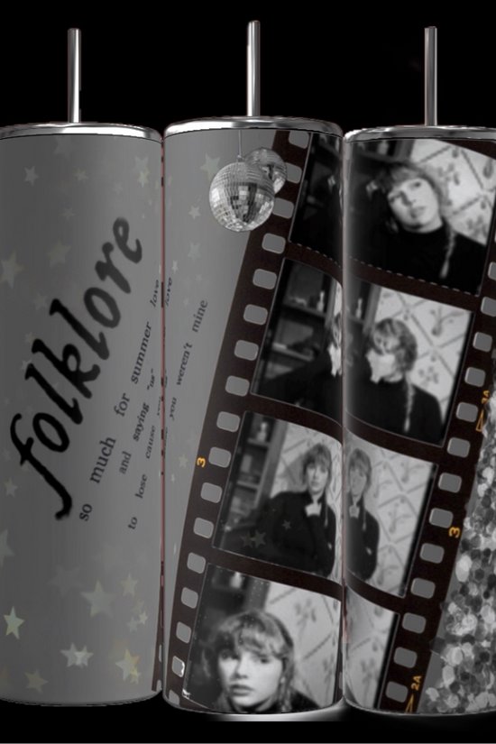 Eras Filmstrip Collage Custom Collection| Taylor Swift 20oz Tumbler!