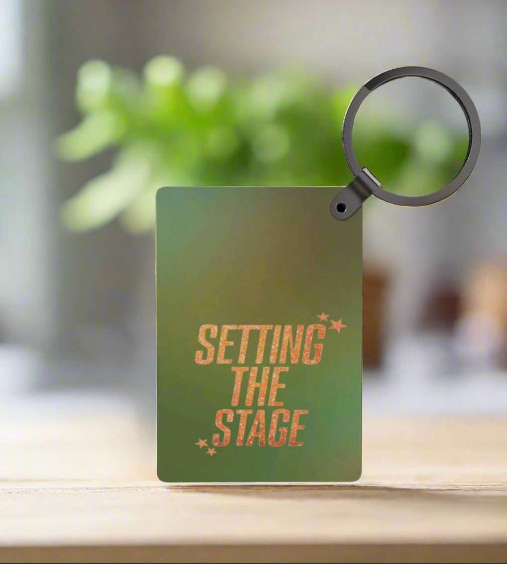 The Life of a Showgirl Inspired Keychain