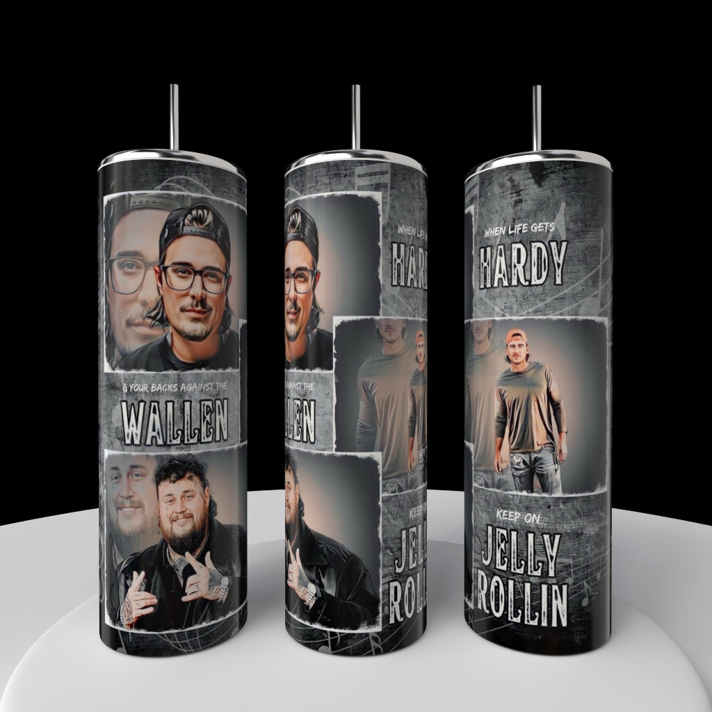 Morgan Wallen | Jelly Roll | 20oz Tumbler