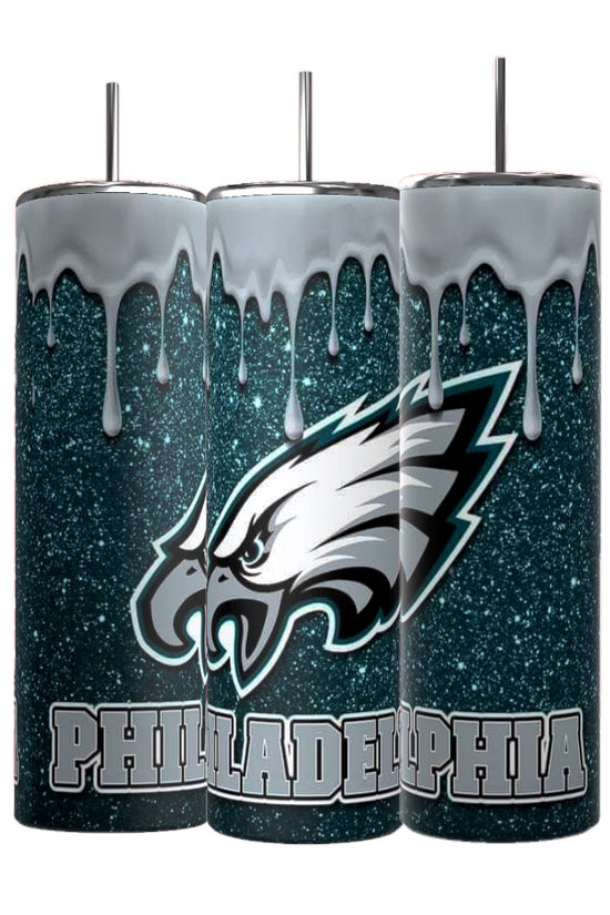 Philadelphia Eagles | NFL | 20oz Skinny Tumbler