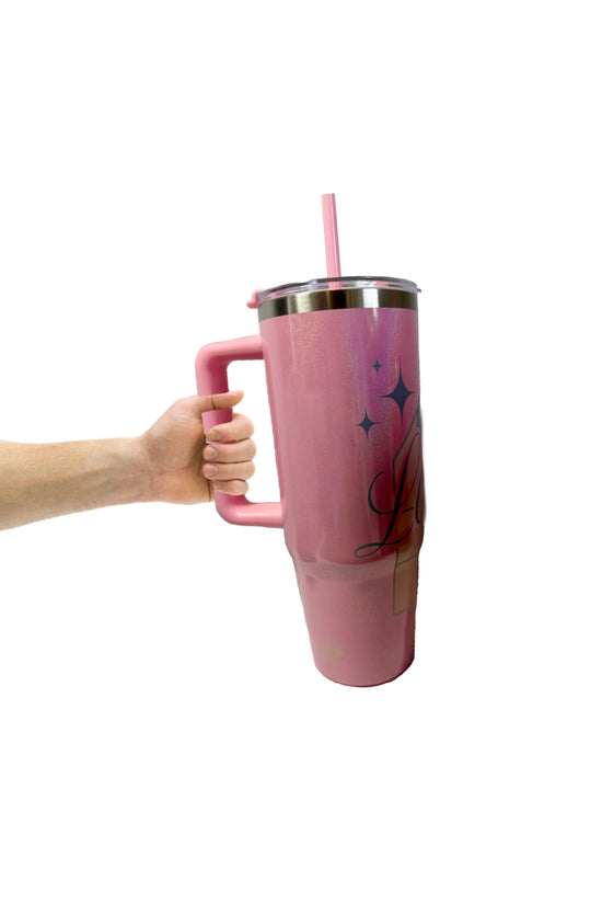 Lover House 40oz Taylor Swift Engraved Shimmer Tumbler
