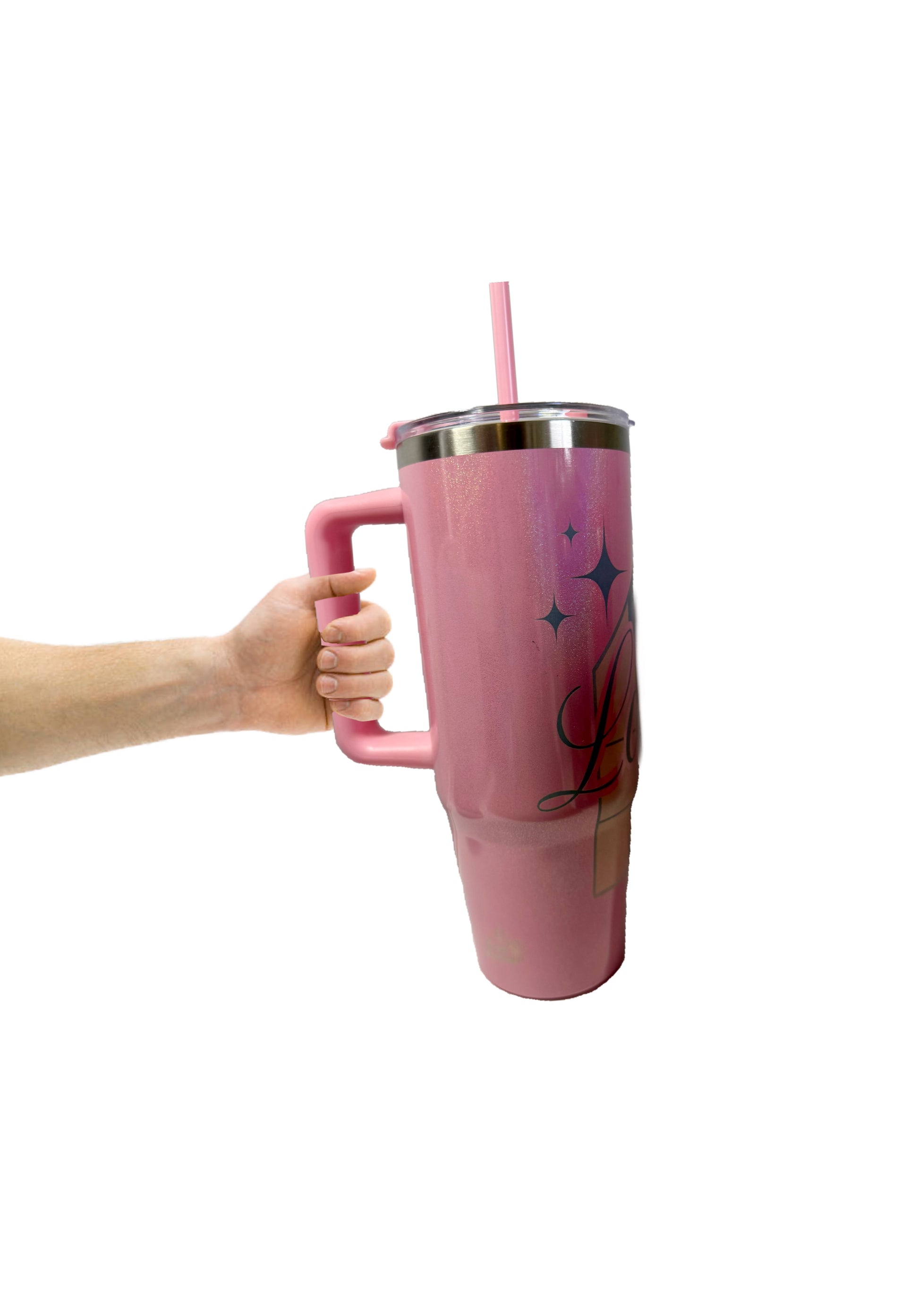 Lover House 40oz Taylor Swift Engraved Shimmer Tumbler