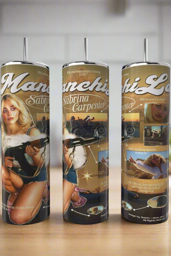 Manchild Sabrina Carpenter Tumbler Collection