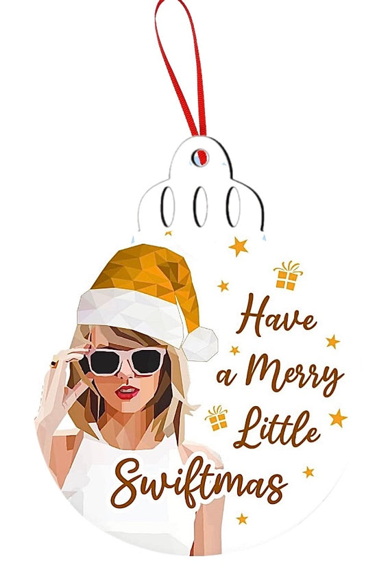 Happy Swiftmas Tree Ornament