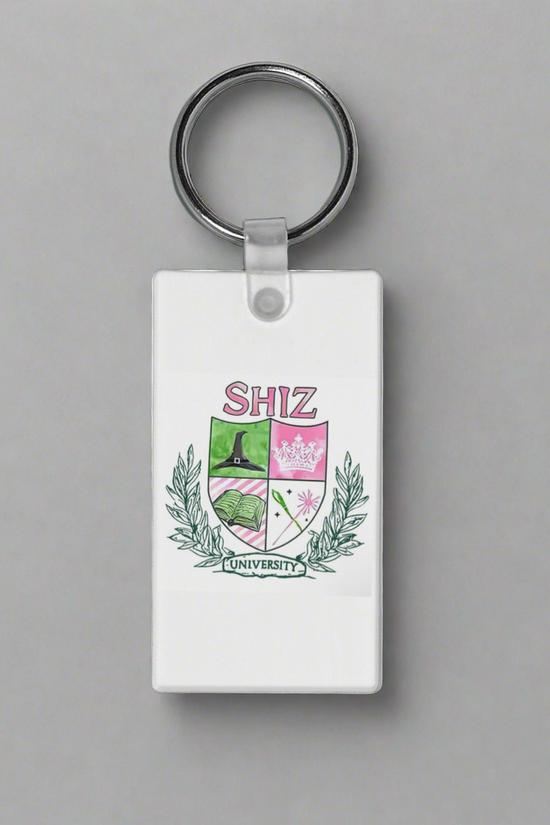 Shitz University Keychain