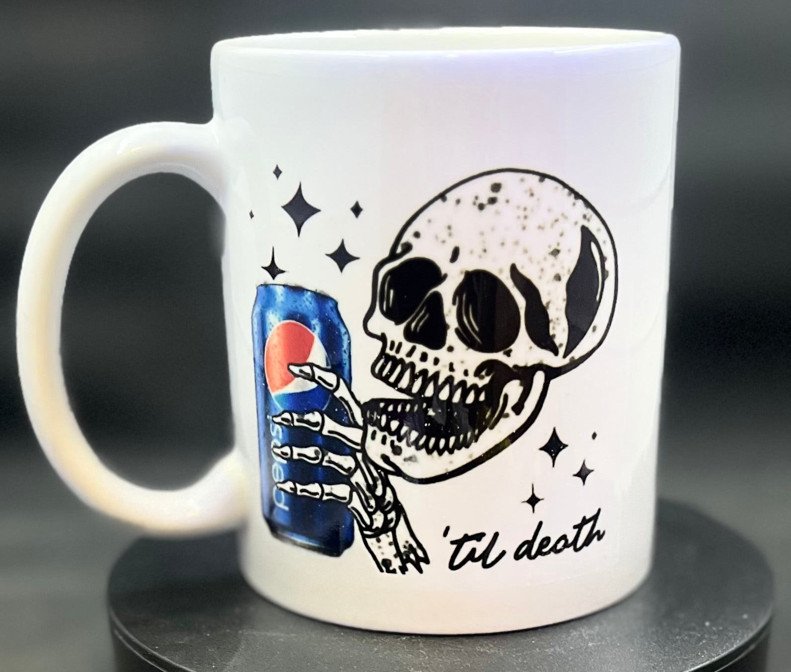 To death Skull Ceramic Mug | Pepsi | Red Bull | Dr Pepper