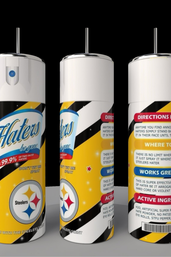 Steelers Haters - 20oz Skinny Tumbler