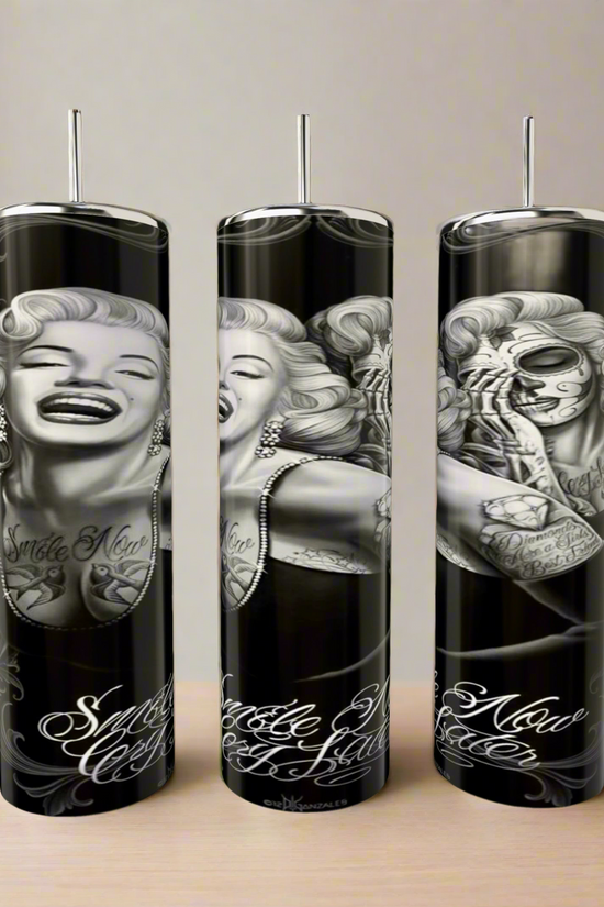 Marilyn Monroe 20oz Skinny Tumbler