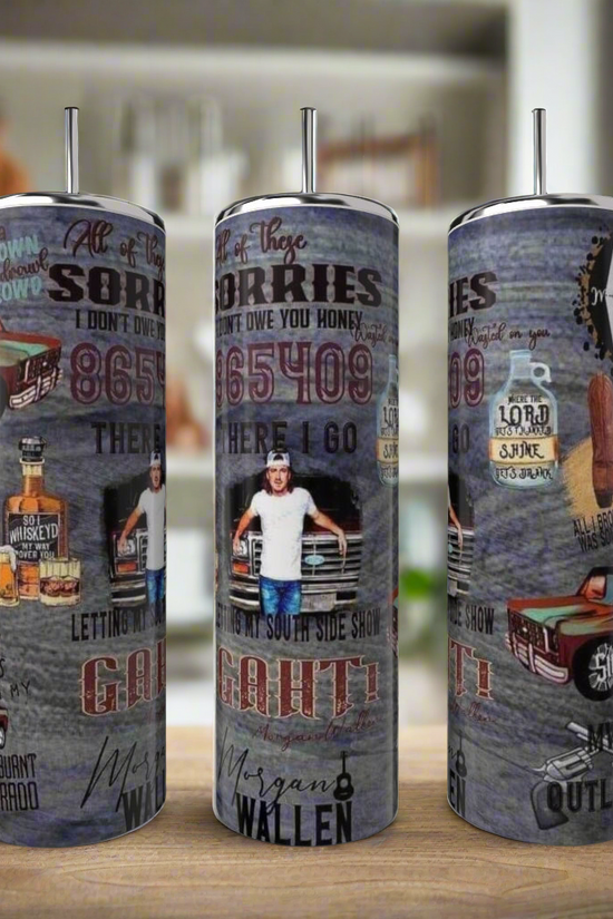 Morgan Wallen 20oz Tumbler