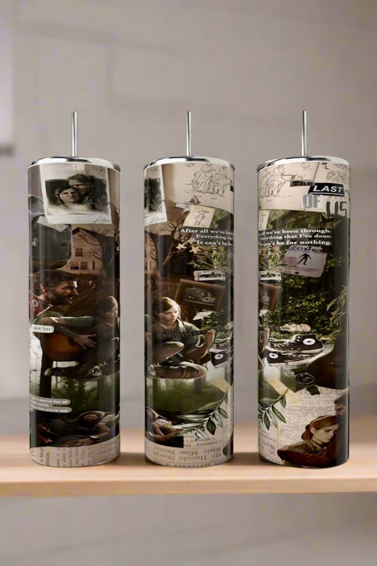 The Last Of Us | The Game Collage | 20oz Skinny Tumbler