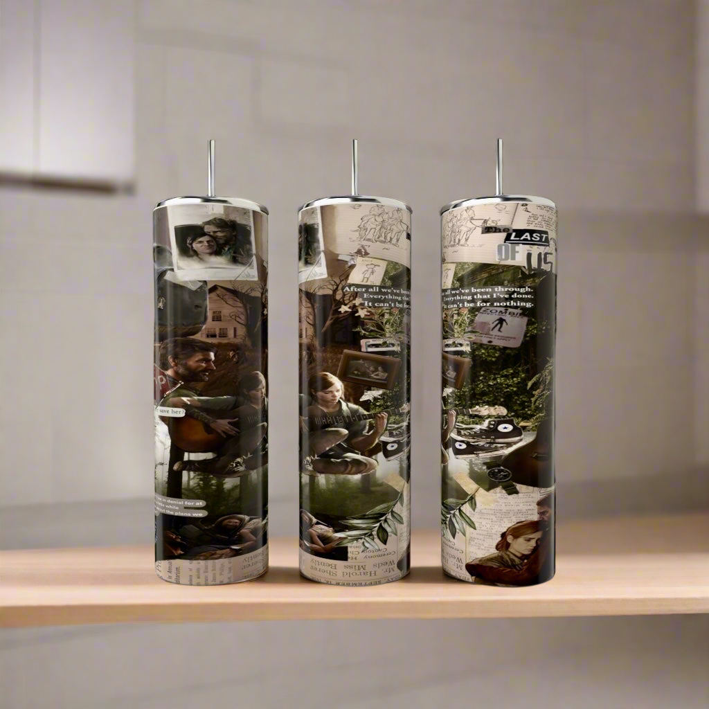 The Last Of Us | The Game Collage | 20oz Skinny Tumbler
