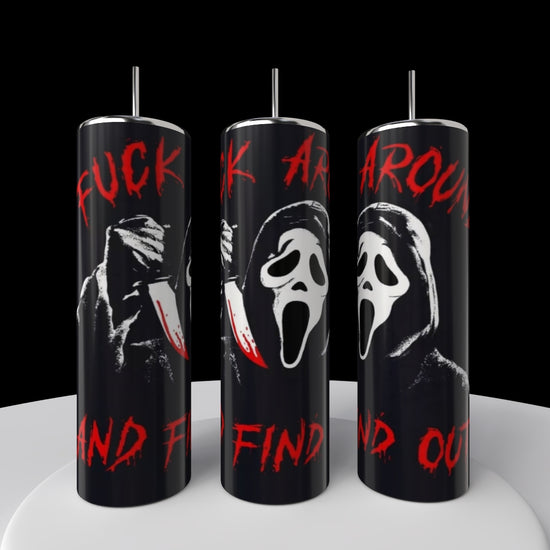 Ghostface FAFO 20oz Tumbler