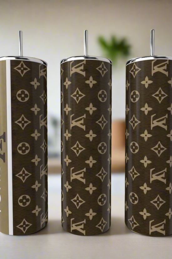 LV Brown 20oz Tumbler