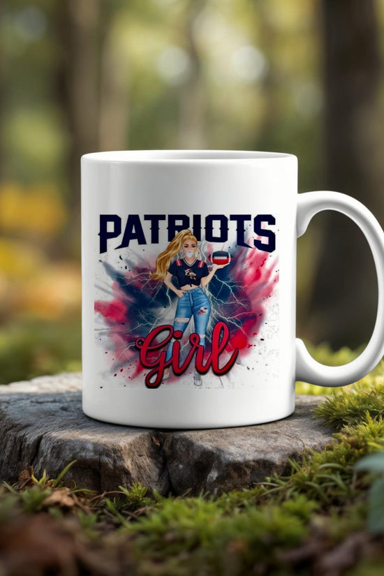 Patriots Girl Ceramic Mug | 11oz