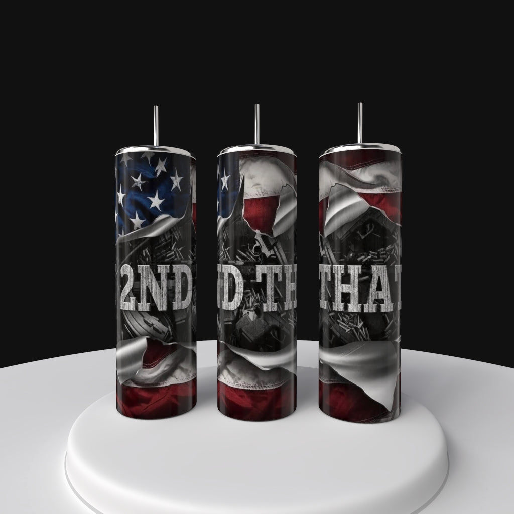 2nd Amendment 20oz Skinny Tumbler