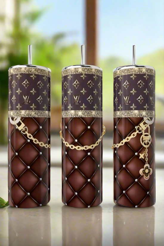 LV Handbag Inspired 20oz Tumbler