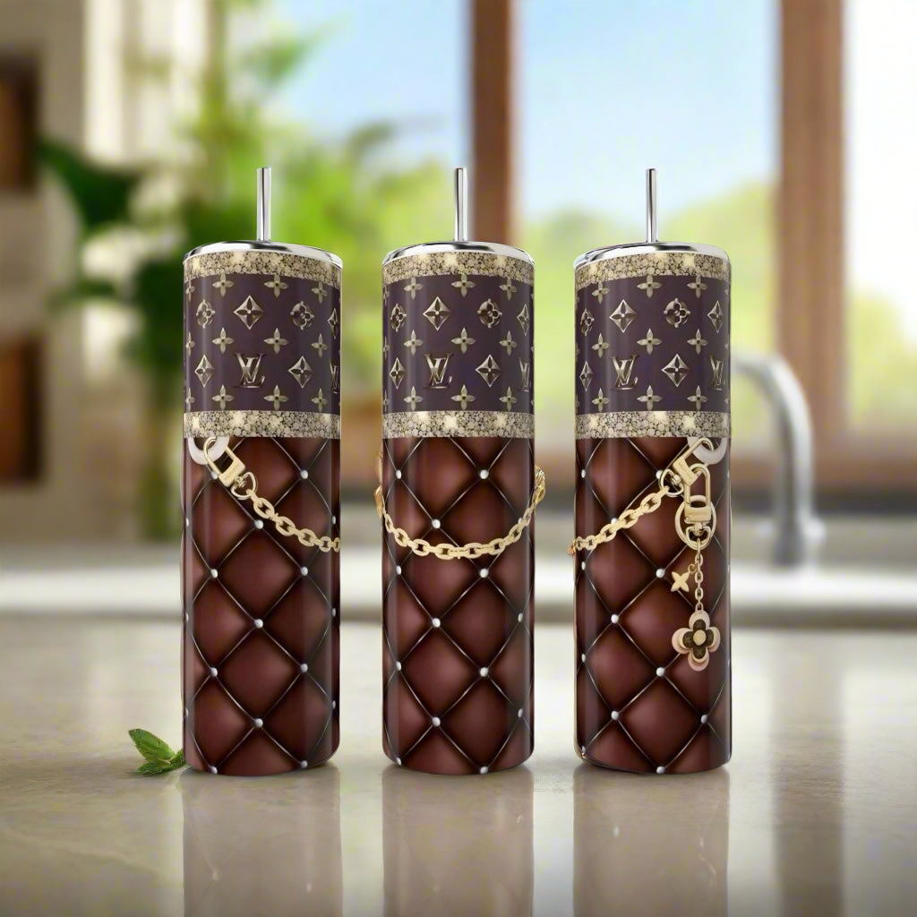 LV Handbag Inspired 20oz Tumbler