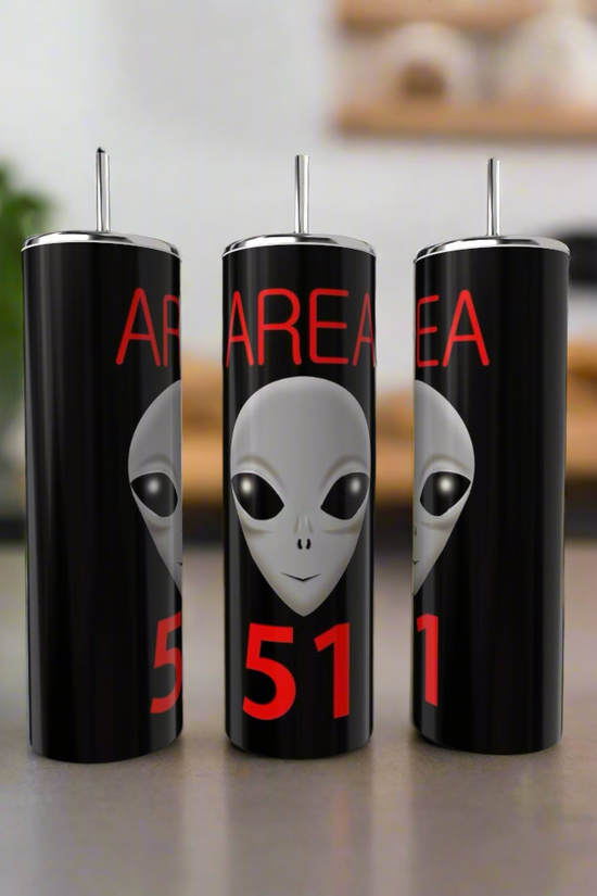 Area 51 20oz Skinny Tumbler