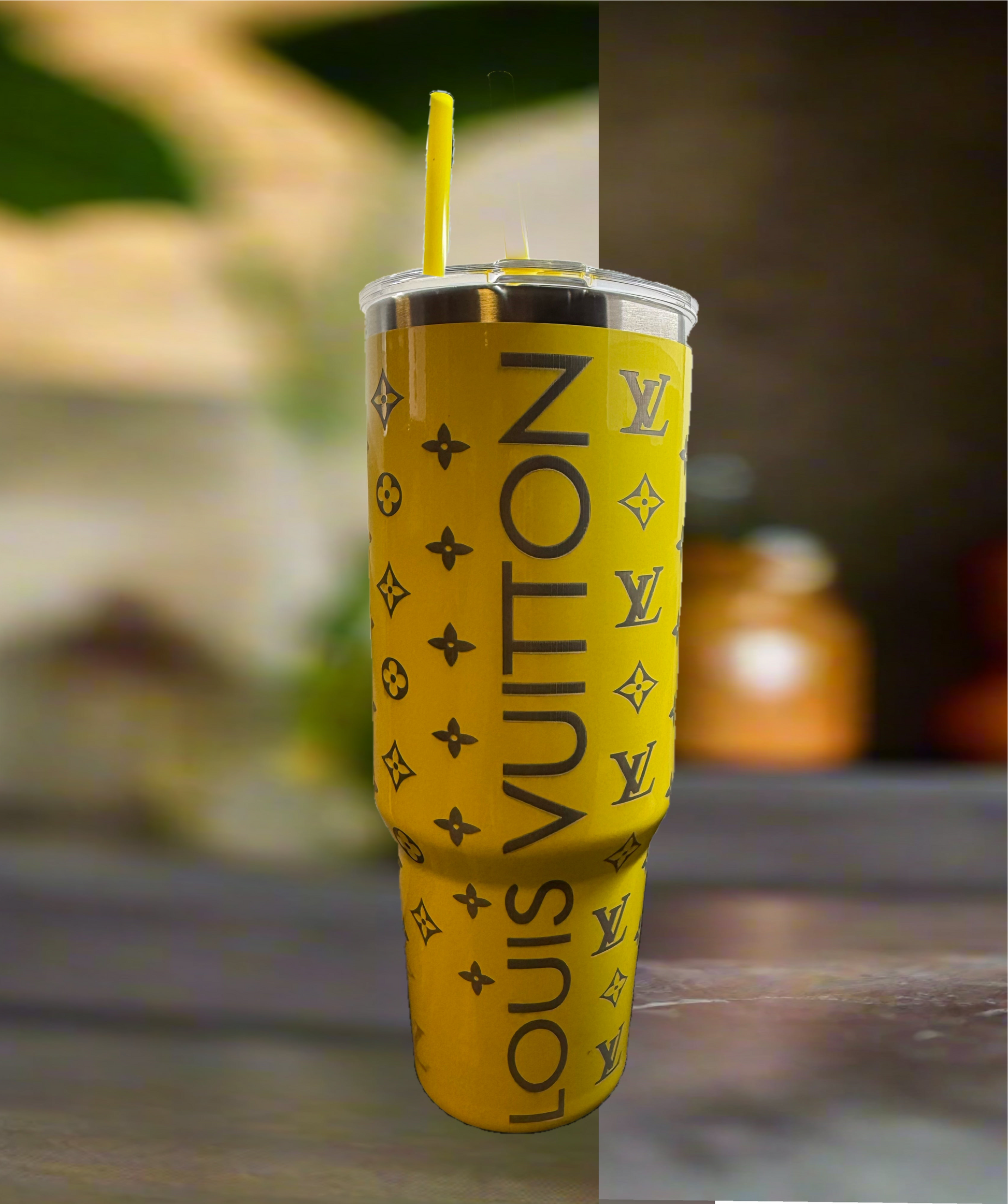 LV Engraved Tumbler