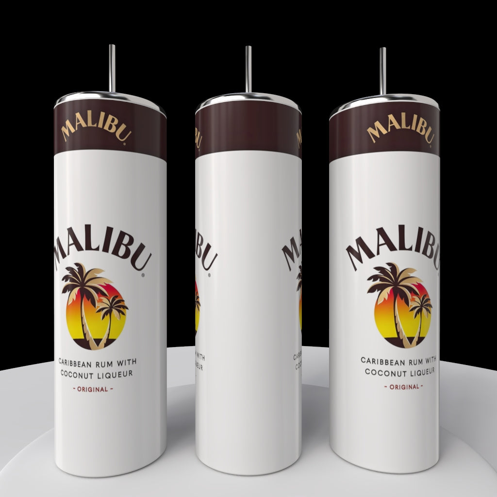 Malibu Double Sided 20oz Tumblers-add on Removable 3D Lid