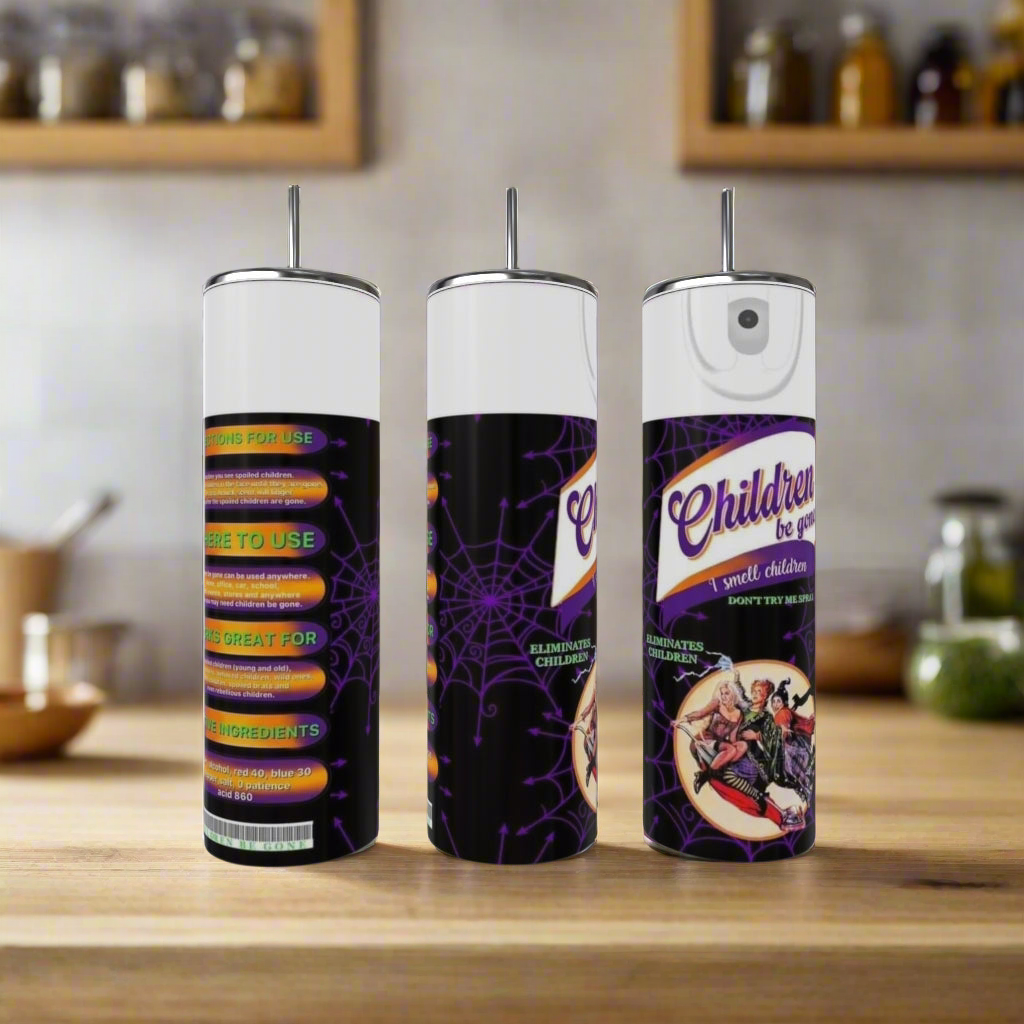 Hocus Pocus Children Spray 20oz Tumbler