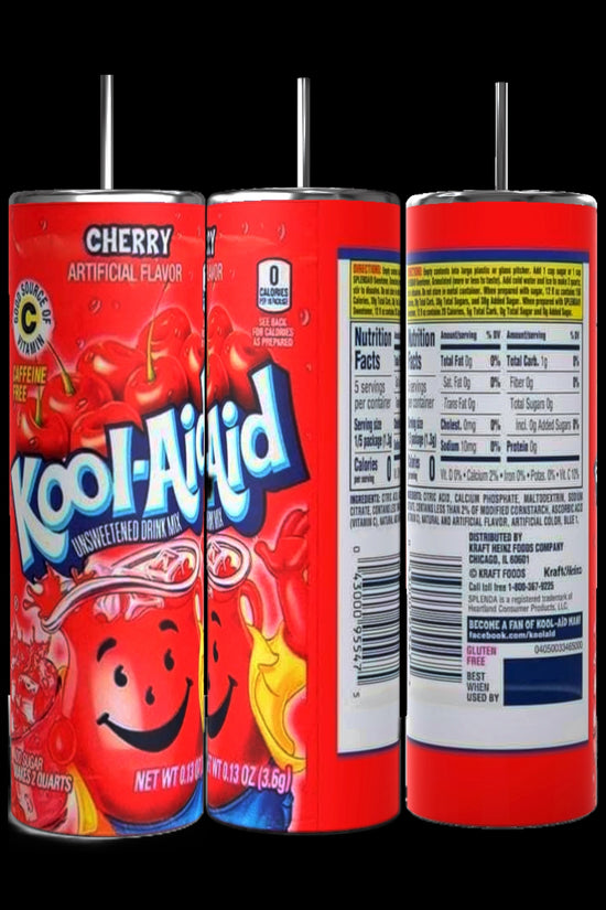 Kool Aid 20 ounce skinny tumblers