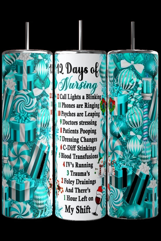 Nurse Christmas 20oz Tumbler
