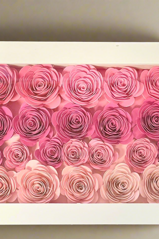 Mom 5x7 Flower Shadow Box