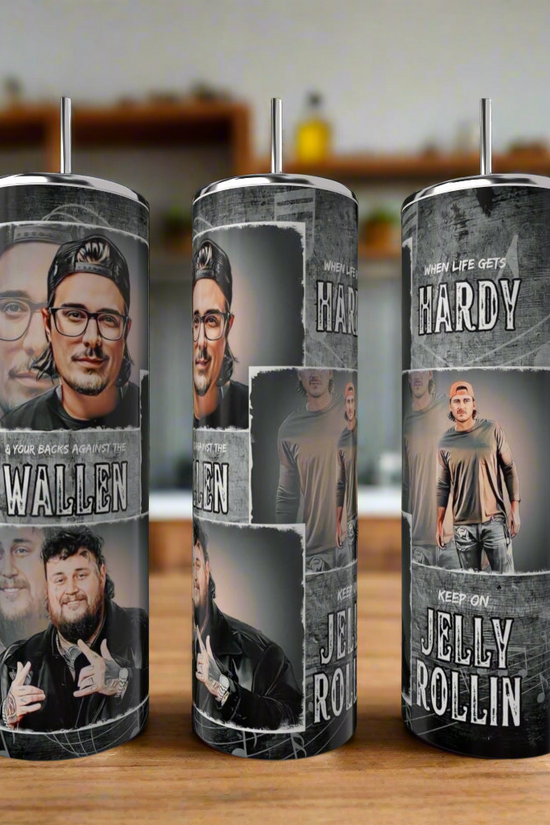 Morgan Wallen | Jelly Roll | 20oz Tumbler